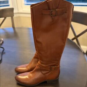 Sam Edelman Tan Leather Boots